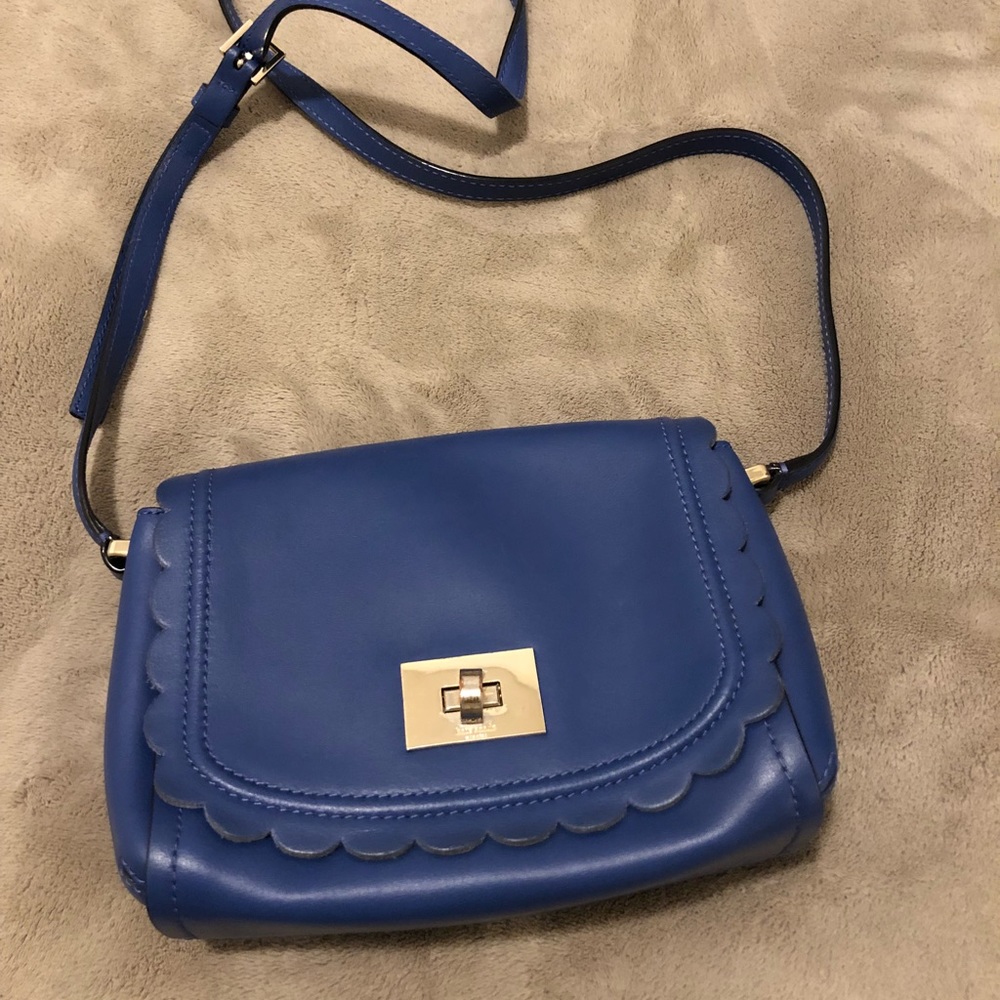 Kate Spade blue crossbody bag